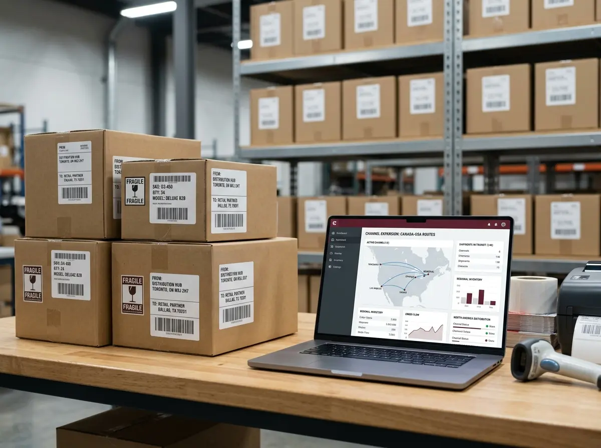 Product distribution and ecommerce channel expansion